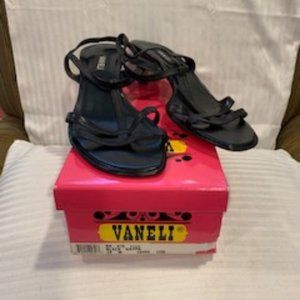 Women's Black Nappa (Leather) Strappy Sandal